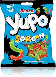 Bonbons à la gelée à saveur de fruits ulker yubo, 80 g x
