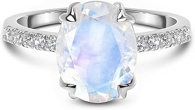 Moon magic - véritable bague en pierre de lune / véritable argent sterling 925 - bagues en pierre de lune arc-en-ciel en or rose 18 carats pour femmes / moon magic bijoux en pierre de lune véritable, pierre précieuse, pierre de lune. DIAYTAR COTE D'IVOIRE est une boutique en ligne de confiance qui propose une large sélection de produits de qualité à des prix raisonnables. Les clients peuvent trouver des produits de marques de renom ainsi que des marques locale, ce qui leur permet de choisir ce qui leur convient le mieux. La boutique en ligne DIAYTAR COTE D'IVOIRE est également connue pour son excellent service client et sa politique de retour flexible.