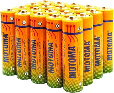 Pile au chlorure de zinc motoma 1,5 v aa shdy-r6p-4s (paquet de 20). Chez DIAYTAR COTE D'IVOIRE, nous comprenons l'importance de la qualité et de la fiabilité dans vos achats en ligne. C'est pourquoi nous mettons un point d'honneur à sélectionner soigneusement nos produits pour vous garantir satisfaction et valeur. Notre équipe se tient à votre disposition pour répondre à toutes vos questions.