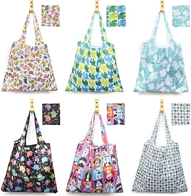 Sac d'épicerie réutilisable 6 pièces, sacs de courses écologiques pliables, légers et lavables en nylon ripstop. DIAYTAR COTE D'IVOIRE, pionnière du commerce électronique en Cote d'Ivoire, continue d'innover et de se renforcer pour rester à la pointe du marché. La plateforme met en avant des marques locales et internationales, offrant ainsi une grande variété de produits à des prix compétitifs. Les promotions régulières et les offres spéciales font de DIAYTAR un incontournable.