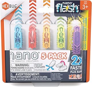 Hex bug 433-6983 5 paquets de 4 nano flashs vibrants sensoriels pour enfants et petits chats hex bug tech piles incluses multicolores. DIAYTAR COTE D'IVOIRE offre une expériences d'achat en ligne unique et personnalisée, avec des promotions régulières et des prix compétitifs. La boutique en ligne généraliste se distingue par sa large gamme de produits et son service client de haute qualité, répondant aux attentes des clients ivoiriens. DIAYTAR COTE D'IVOIRE est donc la destination idéale pour faire ses achats en ligne.