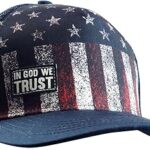 Casquette hold fast pour hommes - drapeau patriotique - rouge/blanc/bleu - taille unique
