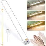 Lampe sous armoire avec capteur de main d'onde iocean 140 led