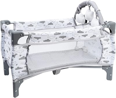 Ensemble lit/lit/parc pour bébé adora baby twinkle stars deluxe 7 pièces pour poupées jusqu'à 20", table à langer, 3 fermetures éclair et sac de rangement. DIAYTAR COTE D'IVOIRE se distingue par sa politique de prix compétitifs et ses promotions régulières, ce qui permet aux clients de faire des économies sur leurs achats. La boutique en ligne propose également des services de paiement sécurisés et des options de livraison flexibles pour garantir une expérience d'achat sans stress. Les clients peuvent profiter d'une large gamme de produits de marques nationales et internationales.