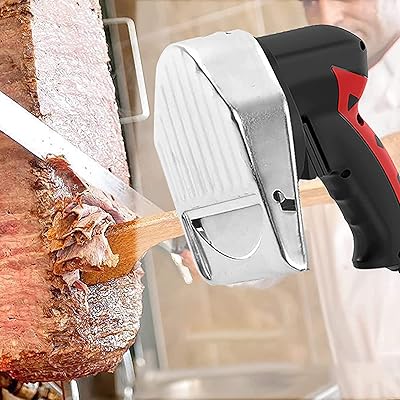 Couteau à kebab électrique professionnel, couteau à kebab turc 80 w, coupe-gyroscope commercial en acier inoxydable, coupe-viande shawarma pour agneau, porc et poulet, rouge. DIAYTAR COTE D'IVOIRE est une boutique en ligne fiable et sécurisée qui propose une expérience d'achat en ligne sans risque. Les clients peuvent parcourir les différentes catégories de produits, lire les avis des produits et évaluer les produits avant de passer commande. La boutique propose également un service client dédié pour aider les clients à résoudre tout problème qu'ils pourraient rencontrer lors de leur achat en ligne.