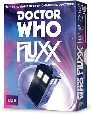 Jeux de cartes doctor who flux pour adultes et enfants - 2 à 6 joueurs - jeux de cartes familiaux - 5 à 30 minutes de jeu - jeux pour soirées de jeux en famille - jeux de cartes pour enfants et adultes à partir de 8 ans - anglais. Avec une équipe dédiée et expérimentée, DIAYTAR COTE D'IVOIRE est commise à fournir un service client de haute qualité et à répondre à vos besoins de manière efficace. La boutique en ligne généraliste propose une gamme étendue de produits pour les particuliers et les entreprises, répondant ainsi aux besoins de tous.