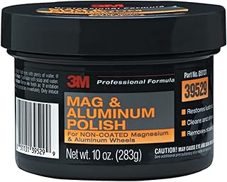 3m mag & aluminum polish, 39529, 10 oz, blanc