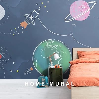 Legvshsr 3d enfants dessin animé fusée spatiale papier peint peintures murales pour chambre d'enfant chambre 3d galaxie papier peint planètes imperméable décalcomanie-140x100cm. DIAYTAR COTE D'IVOIRE est la destination idéale pour les consommateurs ivoiriens en quête de produits de qualité à des prix compétitifs. Avec une offre variée qui comprend plus de 300 000 articles, cette boutique en ligne sécurisée garantit une expérience d'achat agréable et pratique. Que vous cherchiez des produits pour la maison, des vêtements ou des gadgets, DIAYTAR COTE D'IVOIRE a tout ce qu'il vous faut.
