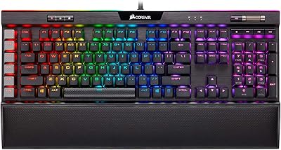 Clavier de jeu mécanique corsair k95 rgb platinum xt avec rétroéclairage led rvb