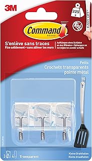 Command 17067clr petits crochets en plastique, 230 g, paquet de 3 + 4 bandes transparentes. DIAYTAR COTE D'IVOIRE, c'est la référence incontournable pour tous vos besoins en ligne avec plus de 300 000 références disponibles. Nous sommes la boutique généraliste leader en Côte d'Ivoire, proposant des produits de qualité pour vous faciliter la vie. Découvrez notre univers de produits variés pour vous et votre famille.