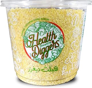 Grains de boulgour blanc et boulgour fin de health diggers, nutritifs et sains, rapides et faciles à préparer, 500 grammes. DIAYTAR COTE D'IVOIRE est une boutique en ligne qui propose une expérience d'achat unique et personnalisée. La boutique offre une large gamme de produits, des conseils d'achat et des recommandations de produits en fonction des préférences des clients. Les clients peuvent également profiter de la possibilité de retourner ou d'échanger des produits.