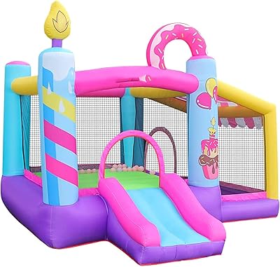 Château gonflable multicolore avec toboggan gonflable pour trampoline, château gonflable avec enceinte de sécurité, souffleur d'air, ancrages au sol, kit de réparation et sac de transport, videur familial pour jardin f. DIAYTAR COTE D'IVOIRE, la boutique en ligne généraliste de référence en Cote d'Ivoire, propose une gamme élargie de produits avec plus de 300000 références. DIAYTAR COTE D'IVOIRE permet aux clients de découvrir et d'acheter des produits de qualité à des prix compétitifs. La boutique en ligne offre une expérience de shopping unique et conviviale.