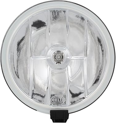 Kit de feux de route halogènes hella 010032801 700ff 12v/55w (fun cube), transparent