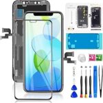Écran lcd avant de remplacement de 58 pouces pour iphone 10-x avec 3d