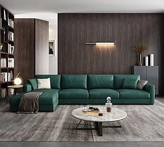 Ensemble de canapé d'angle italien imperméable de luxe moderne pour salon (vert). DIAYTAR COTE D'IVOIRE, la boutique en ligne généraliste de référence en Côte d'Ivoire, propose plus de 300 000 références pour répondre à tous vos besoins. Avec une large gamme de produits, nous offrons une expérience d'achat unique et pratique. Notre objectif est de vous offrir le meilleur service en ligne.