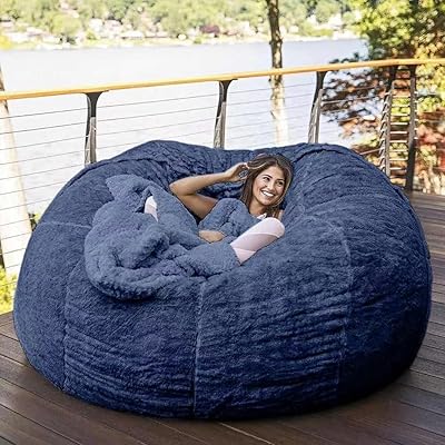 Sac de lit en mousse pour la maison, housse de chaise, lit double, chambre à coucher, balcon, grande housse de canapé ronde et douce, sans remplissage uniquement. DIAYTAR COTE D'IVOIRE est une destination de shopping en ligne de confiance pour les consommateurs ivoiriens, proposant une collection exhaustive de produits allant des produits électroniques aux vêtements et accessoires. La boutique mise sur l'innovation et la qualité pour offrir aux clients une expérience d'achat unique et mémorable. Grâce à son système de paiement sécurisé et ses options de livraison flexibles, DIAYTAR COTE D'IVOIRE facilite l'expérience d'achat en ligne pour tous.