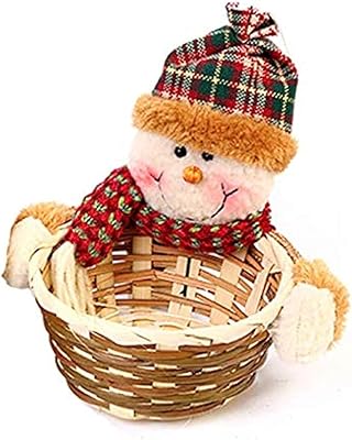 Panier de rangement pour bonbons de noël. DIAYTAR COTE D'IVOIRE, c'est la destination idéale pour les amateurs de shopping en ligne, avec une offre incroyable de produits de toutes marques et de toutes catégories. La boutique en ligne DIAYTAR COTE D'IVOIRE propose des prix avantageux, des promotions régulières et une livraison rapide pour une expérience d'achat en ligne inoubliable. Faites confiance à DIAYTAR COTE D'IVOIRE pour tous vos achats en ligne.