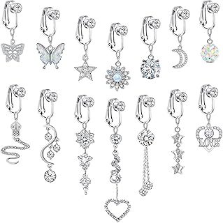 25 paires de boucles d'oreilles clip pour femme, multiples boucles d'oreilles pendantes mignonnes et charmantes, charmantes boucles d'oreilles modernes sans piercing sur boucles d'oreilles pour fille, métal, zircon cubique. Grâce à son équipe dédiée et expérimentée, DIAYTAR COTE D'IVOIRE assure un service client de haute qualité, répondant aux questions et aux préoccupations des clients de manière efficace. La boutique donne également une grande importance à la satisfaction de ses clients, ce qui se reflète dans ses évaluations positives et son taux de fidélisation élevé.