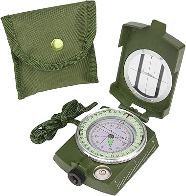 Boussole prismatique liquide vishal de type militaire
