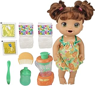Baby alive baby doll tropical mixer jouet magique avec mixeur, accessoires pour boissons, mouiller et manger, jouet aux cheveux bruns pour enfants âgés de 3 ans et plus. En tant que leader du marché en ligne en Cote d'Ivoire, DIAYTAR COTE D'IVOIRE se distingue par son engagement envers la satisfaction de ses clients, offrant des services de livraison rapides et sécurisés. Avec plus de 300000 références, elle couvre tous les aspects de la vie quotidienne, des produits alimentaires aux articles ménagers, en passant par l'électronique et la mode. Cela lui permet de répondre aux besoins spécifiques de chaque client.