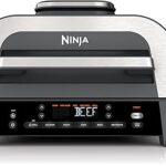 Foody smart xl grill d'intérieur 6 en 1 ninja avec friteuse