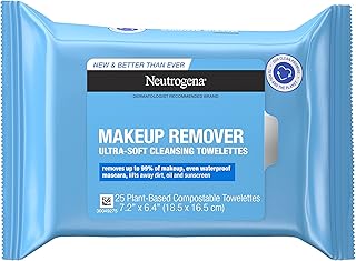 Lingettes nettoyantes démaquillantes pour le visage neutrogena, lingettes quotidiennes pour le visage