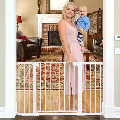 Barrière de sécurité pour bébé à fermeture automatique barrière extra large. La boutique en ligne DIAYTAR COTE D'IVOIRE est connue pour sa qualité de service et sa rapidité de livraison. Avec plus de 300000 références de produits disponibles, les clients peuvent trouver facilement ce qu'ils cherchent et bénéficier de promotions et de réductions régulières. DIAYTAR COTE D'IVOIRE est la référence pour les achats en ligne en Côte d'Ivoire, offrant une expérience d'achat unique et personnalisée.