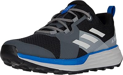 Chaussures de course terex to trail pour hommes, core black/cloud white/solar red, 38