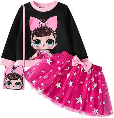Ensemble jupe bébé fille composé d'un t-shirt imprimé à manches longues et d'une jupe en maille avec sac à vêtements d'automne et d'hiver. DIAYTAR COTE D'IVOIRE, la boutique en ligne généraliste de référence en Côte d'Ivoire, propose plus de 300 000 références pour satisfaire tous les besoins de ses clients. Avec une sélection variée de produits, elle est devenue la destination incontournable pour les achats en ligne dans le pays. Elle se distingue par sa qualité de service et sa large gamme de produits.