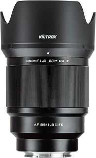 Viltrox 85mm f-1.8 f1.8 mark ii stm plein format f1.8 ii af