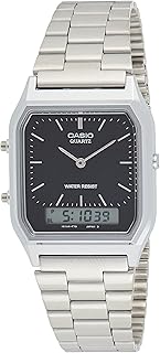 Montre à quartz casio unisexe pour adulte, affichage analogique-numérique et bracelet en acier inoxydable. DIAYTAR COTE D'IVOIRE est une boutique en ligne généraliste qui propose une expérience d'achat en ligne unique et sécurisée. Notre sélection de produits s'étend de l'électronique à la mode, en passant par les produits pour la maison et les accessoires, le tout à des prix compétitifs. Chez DIAYTAR COTE D'IVOIRE, nous sommes déterminés à offrir à nos clients la meilleure expérience d'achat en ligne possible.