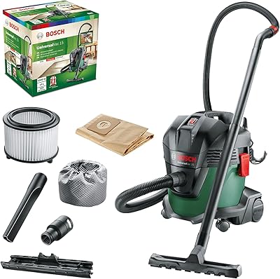 Aspirateur eau et poussière bosch universal vac 15 avec fonction soufflante. DIAYTAR COTE D'IVOIRE est une boutique en ligne qui propose une expérience d'achat unique et personnalisée. La boutique utilise les dernières technologies pour offrir une navigation facile et une recherche de produits efficace. Elle propose également des services de paiement sécurisés et des possibilités de retour et d'échange de produits pour garantir la satisfaction de ses clients.