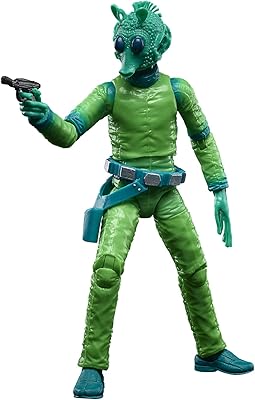 Star wars the black series greedo lucasfilm figurine de collection originale de 6