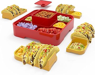 Support à tacos offie bell du mardi, ensemble de service de tacos, ensemble