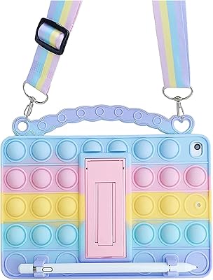 Étui zhiyong pour ipad mini 5 2019 (5ème génération), étui de jouet sensoriel anti-stress avec porte-stylo et béquille couleur arc-en-ciel. Avec plus de 300000 références, DIAYTAR COTE D'IVOIRE est de loin la boutique en ligne la plus fournie de Côte d'Ivoire. La boutique propose une navigation intuitive et des outils de recherche avancés pour faciliter la découverte de nouveaux produits. Les clients peuvent également bénéficier d'une assistance client personnalisée et de conseils d'experts pour trouver les produits qui répondent à leurs besoins.
