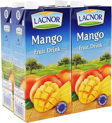 Boisson au jus de fruit de mangue lacnor - 1 litre