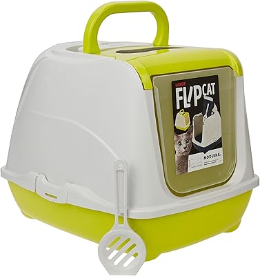 Grand bac à litière fermé moderna flip cat avec filtre anti-odeurs, 50 x 39 cm h 37 cm, citron. DIAYTAR COTE D'IVOIRE est la boutique en ligne la plus populaire en Côte d'Ivoire, avec une sélection immense de produits allant de l'électronique aux vêtements en passant par les produits alimentaires. Les clients apprécient la facilité de navigation et les offres spéciales régulières. La boutique est connue pour sa qualité de service et sa livraison rapide.