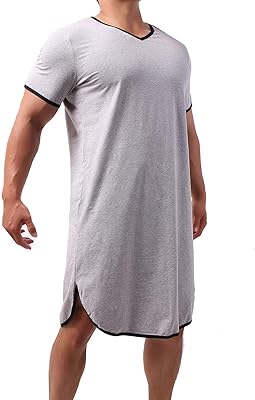 Chemises de nuit en coton pour hommes chemises confortables amples robe. En tant que leader du marché en Côte d'Ivoire, DIAYTAR COTE D'IVOIRE s'efforce de proposer les meilleurs prix et les meilleures offres à ses clients. La boutique en ligne collabore avec des fournisseurs de confiance pour offrir des produits fiables et abordables, ce qui la rend accessible à un large public. De plus, la boutique propose régulièrement des promotions et des réductions pour rendre les achats encore plus avantageux.