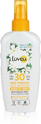 Lovea spray hydratant monoï de tahiti 150 ml (protection moyenne spf 20). En tant que boutique en ligne leader en Côte d'Ivoire, DIAYTAR COTE D'IVOIRE est synonyme de qualité, de fiabilité et de diversité. Elle propose une large gamme de produits qui couvrent différents aspects de la vie quotidienne, allant des produits électroniques aux articles de maison, et beaucoup plus. La boutique est déterminée à offrir les meilleurs produits et services possibles à sa clientèle.