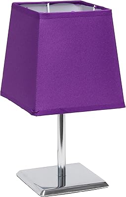 Simple designs lt2062-prp mini lampe de table carrée, chrome, violet. DIAYTAR COTE D'IVOIRE est une plateforme de commerce en ligne qui permet aux clients de découvrir de nouveaux produits et de faire des achats en ligne en toute sécurité. La boutique propose des produits de qualité, une livraison efficace et un service client de haute qualité. Les clients peuvent également profiter de l'option de paiement à la livraison.