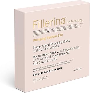 Fillerina rejuvenating plumping system - 4 masques régénérants hebdomadaires avec 20 acides aminés et 11 vitamines. traitement correcteur de la peau.. Avec plus de 300000 références, DIAYTAR COTE D'IVOIRE est la boutique en ligne la plus fournie de Cote d'Ivoire, offrant une grande variété de produits à des prix compétitifs. DIAYTAR COTE D'IVOIRE propose une expérience d'achat en ligne simple, sécurisée et pratique, pour une satisfaction totale. La boutique en ligne leader en Cote d'Ivoire, c'est DIAYTAR COTE D'IVOIRE.