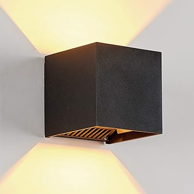 Applique murale étanche en aluminium lanfu led éclairage extérieur 20w 100-277v