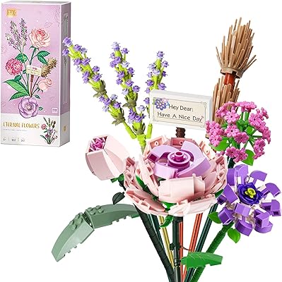 Kits de mini bouquets de fleurs, blocs de construction de fleurs artificielles pour cadeaux, blocs de construction de bouquets diy pour adultes/adolescents (fleurs florales). La boutique en ligne DIAYTAR COTE D'IVOIRE est une référence en Côte d'Ivoire pour les consommateurs qui recherchent des produits de qualité à des prix abordables. La boutique propose une large sélection de produits, y compris des marques internationales et locales. DIAYTAR COTE D'IVOIRE s'engage à fournir un service de livraison rapide et fiable, ce qui permet aux consommateurs de recevoir leurs produits dans les délais les plus courts possibles.