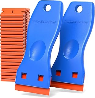 Lame de rasoir en plastique, sc tool 2 paquets avec 100 lames