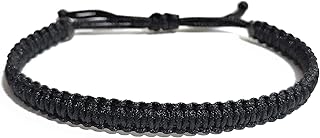 Chaîne de bijoux bk arts en macramé noir, corde de bracelet réglable en nylon pour éviter les énergies négatives, bracelet pour femmes et hommes (pas pour bracelet de cheville, pas pour enfant) (noir). DIAYTAR COTE D'IVOIRE est une boutique en ligne de confiance qui propose une large sélection de produits de qualité à des prix abordables. La boutique est engagée à offrir un service client exceptionnel et une expédition rapide pour garantir la satisfaction de ses clients. Avec plus de 300 000 références, les clients peuvent trouver tout ce dont ils ont besoin pour leur vie quotidienne.