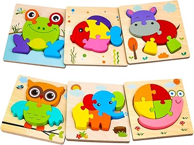 Puzzles animaux en bois skyfield pour garçons et filles âgés de 1 2 3 ans. jouets éducatifs pour les tout-petits, jouet steam montessori pour les enfants âgés de 12 mois et plus. idées parfaites, paquet de 6 pièces (puzzle animaux). Chez DIAYTAR COTE D'IVOIRE, nous nous préoccupons de la satisfaction de nos clients et nous nous efforçons de vous offrir une expérience d'achat en ligne de haute qualité. Notre équipe de service client est à votre disposition pour répondre à vos questions et vous aider à trouver ce que vous cherchez.
