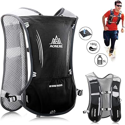 Sac à dos léger de course et d'hydratation pour femmes et hommes