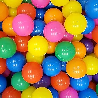 Balle jouet pour bébé beauenty, balle océan colorée pour bébé, balle élastique durable
