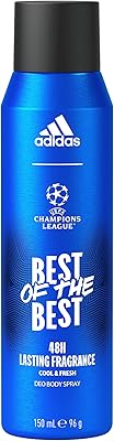 Adidas uefa best of the best déodorant spray corporel 150 ml