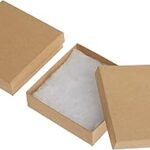 Boîtes à bijoux carrées en carton pedaholic, 16 pièces, 3,5" x 3,5" x